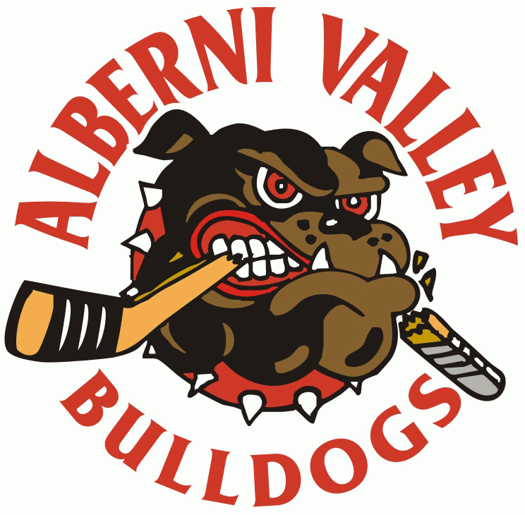 Alberni Valley Bulldogs 2002-Pres Primary Logo iron on heat transfer